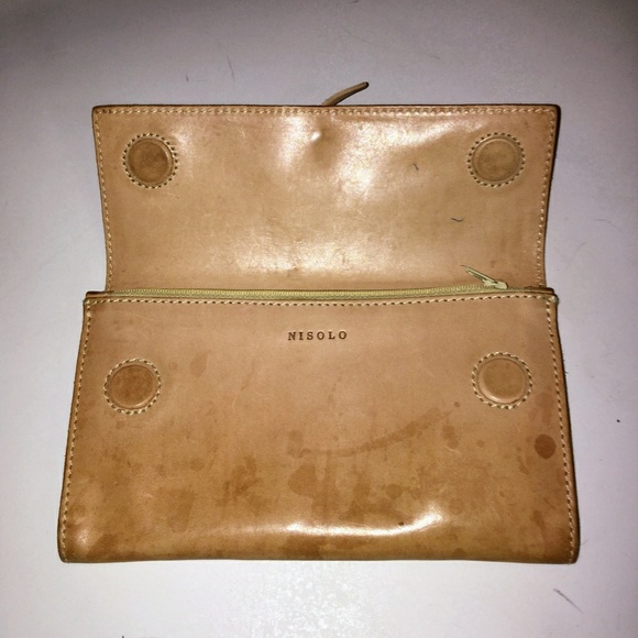Nisolo Handbags - 🔽$65 Nisolo Brown Leather Wallet Clutch Purse